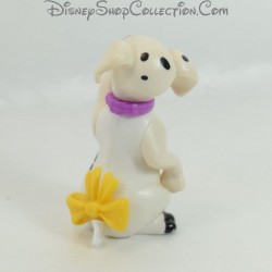 Figure toy puppy MCDONALD'S Mcdo The 101 Dalmatians yellow knot Disney 6 cm