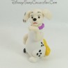 Figure toy puppy MCDONALD'S Mcdo The 101 Dalmatians yellow knot Disney 6 cm
