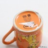 Taza de café espresso Simba DISNEY STORE El Rey León naranja cerámica 6 cm