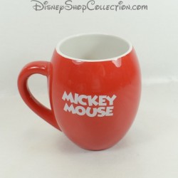 Mug chope Mickey Mouse DISNEY rouge noir céramique 12 cm