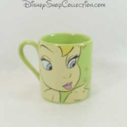 Fairy espresso coffee cup Tinker Bell DISNEY STORE Peter Pan ceramic green 6 cm