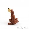 Figurine Pataud chien DISNEY Cendrillon marron pvc 5 cm