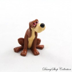 Figure Pataud dog DISNEY Cinderella brown pvc 5 cm