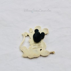 Pin's Mickey and Pluto DISNEYLAND PARIS golden metal