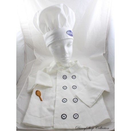 Costume Linguini DISNEY STORE Ratatouille jacket and hat of Chef 3-5 years