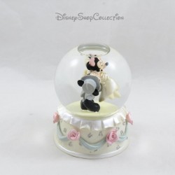 Snow globe Mickey et Minnie DISNEY STORE Mariage