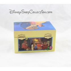 Beautiful DISNEY musical jewelry box Beauty and the Beast vintage movie images