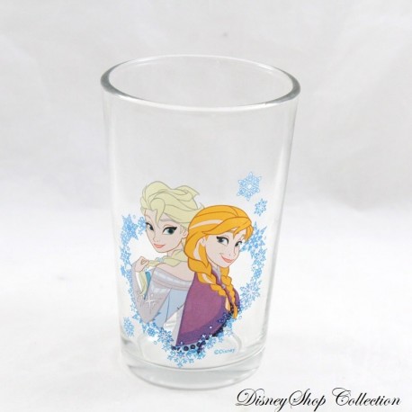 Glas Die Schneekönigin DISNEY Senf Frozen Anna und Elsa 11 cm