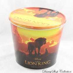 La caja de palomitas de maíz del Rey León DISNEY cubo de palomitas con tapa El Rey León 14 cm