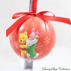 Bola de Navidad Winnie the Pooh DISNEY Winnie y calcetín de Navidad Piglet