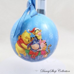 Weihnachtskugel Winnie Puuh DISNEY Bourriquet Ferkel Tigger und Blue Winnie