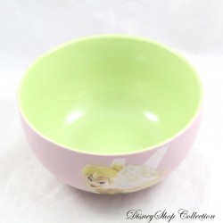 Fairy Bowl Tinker Bell Pink Ceramic Green 13 cm