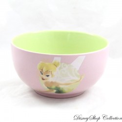 Bol fée Clochette DISNEY Fairies Tinker Bell rose vert céramique 13 cm