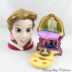 Head of Princess Belle DISNEY Beauty and the Beast style Polly Pocket vintage mini universe