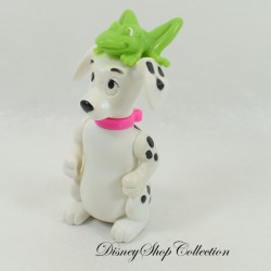 Figura cachorro de juguete MCDONALD'S Mcdo Los 101 dálmatas rana verde Disney 6 cm