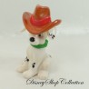 Figure toy puppy MCDONALD'S Mcdo The 101 Dalmatians hat cowboy Disney 8 cm