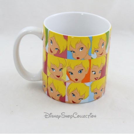 Taza Fairy Tinker Bell DISNEY STORE Square Muchas Caras
