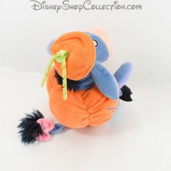 Burro de peluche Bourriquet DISNEY STORE Eeyore disfrazado de calabaza Halloween Disney 19 cm