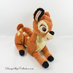 Peluche Bambi DISNEY NICOTOY sdraiato cerbiatto marrone 25 cm