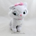 Plush cat Marie DISNEY Les Aristochats white pink 21 cm