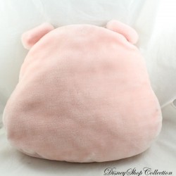 Cuscino testa maiale maialino DISNEY Winnie l'orso rosa vintage 36 cm
