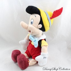 Plush Pinocchio DISNEYLAND PARIS little boy wooden puppet 38 cm