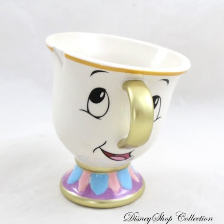 Figura tazza Zip DISNEY Primark La Bella e la Bestia tazza in ceramica dorata 10 cm