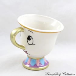 Figure mug Zip DISNEY Primark Beauty and the Beast golden ceramic cup 10 cm