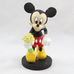 Figura de resina Mickey DISNEY estatuilla ramo de flores 12 cm