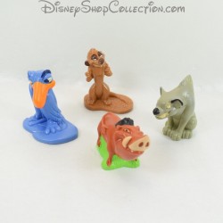 Figurines The Lion King DISNEY Zazu hyena Timon and Pumbaa pvc 6 cm
