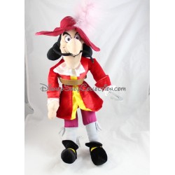 Peluche Capitaine Crochet DISNEY STORE Peter Pan méchant Disney 54 cm