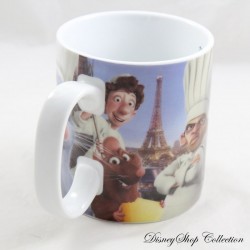 Taza Ratatouille DISNEYLAND PARIS Pixar Rémy Linguini Emile cerámica 14 cm
