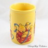 Becher im Relief Winnie the Pooh DISNEY STORE gelbe Tasse Geschenke Weihnachten 3D Keramik