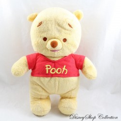 Plush Winnie the Pooh DISNEY Fisher Price bell t-shirt red 28 cm