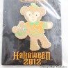 Pin de oso Duffy DISNEYLAND PARIS Halloween 2012 Disfraz de calabaza Pin Trading