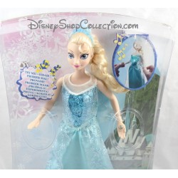 Poupée Barbie musicale Elsa DISNEY MATTEL La Reine des Neiges Elsa Lumières féériques