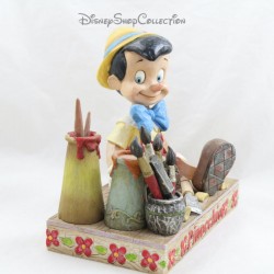 Figura di Pinocchio TRADIZIONI DISNEY Vetrina Scolpita dal cuore
