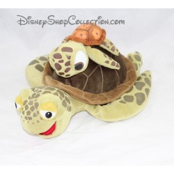 Peluche tartaruga Crush Disney alla ricerca di Nemo con Squiz sul retro