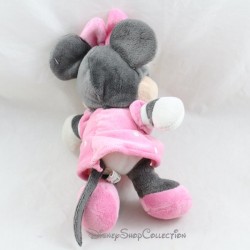 Plüsch Minnie CRÉAPRIM Disney klassisches rosa Kleid mit Tupfen 25 cm