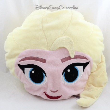 Coussin tête Elsa DISNEY La Reine des neiges