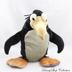 Plush Tip penguin DISNEY STORE The little siréne 2 black yellow 24 cm