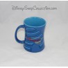 Mug en relief Winnie DISNEYLAND PARIS tasse bleu 3D en céramique 