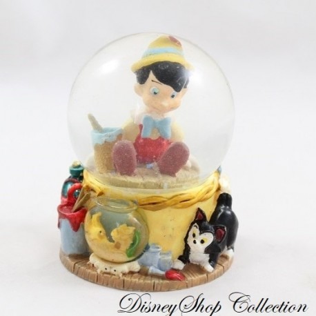 Mini-Schneekugel DISNEY Pinocchio kleine Schneekugel RARE 7 cm