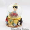Mini globo di neve DISNEY Pinocchio piccolo globo di neve RARE 7 cm