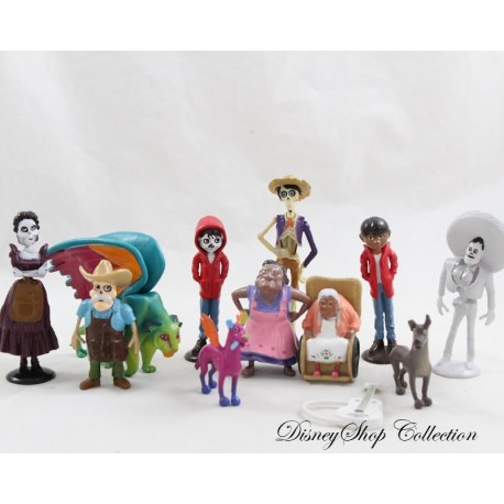 Lot de 12 figurines Coco DISNEY PIXAR plusieurs personnages pvc 8 cm