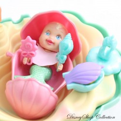 Magische Muschel Baby DISNEY Tyco Die kleine Meerjungfrau Puppe Meerjungfrau Babysitter Grün