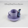 Tasse à café Bourriquet DISNEY STORE violet avec soucoupe céramique