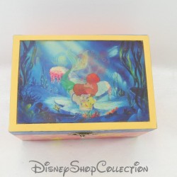 Spieluhr Schmuckschatulle Ariel DISNEY Die kleine Meerjungfrau 3D Bild Ariel und Vintage Polochon 15 cm