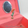 Musical jewelry box Ariel DISNEY The little mermaid 3D image Ariel and Vintage Polochon 15 cm