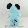 Peluche Mickey DISNEY Simba toys pyjama bleu arc-en-ciel capuche 31 cm